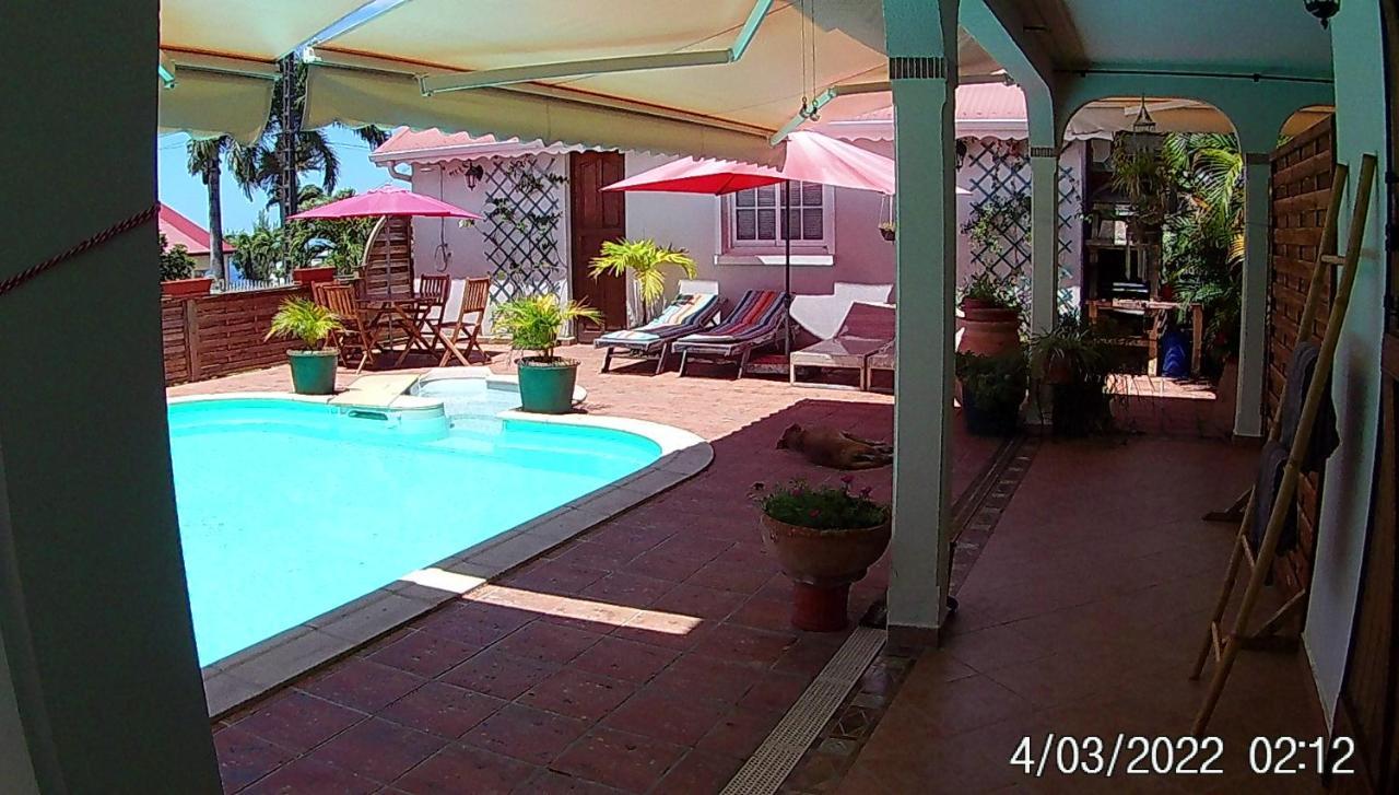 Agreable Chambre D'Hotes, Sdb, Piscine, Carbet Cuisine. Saint-Claude Exterior photo